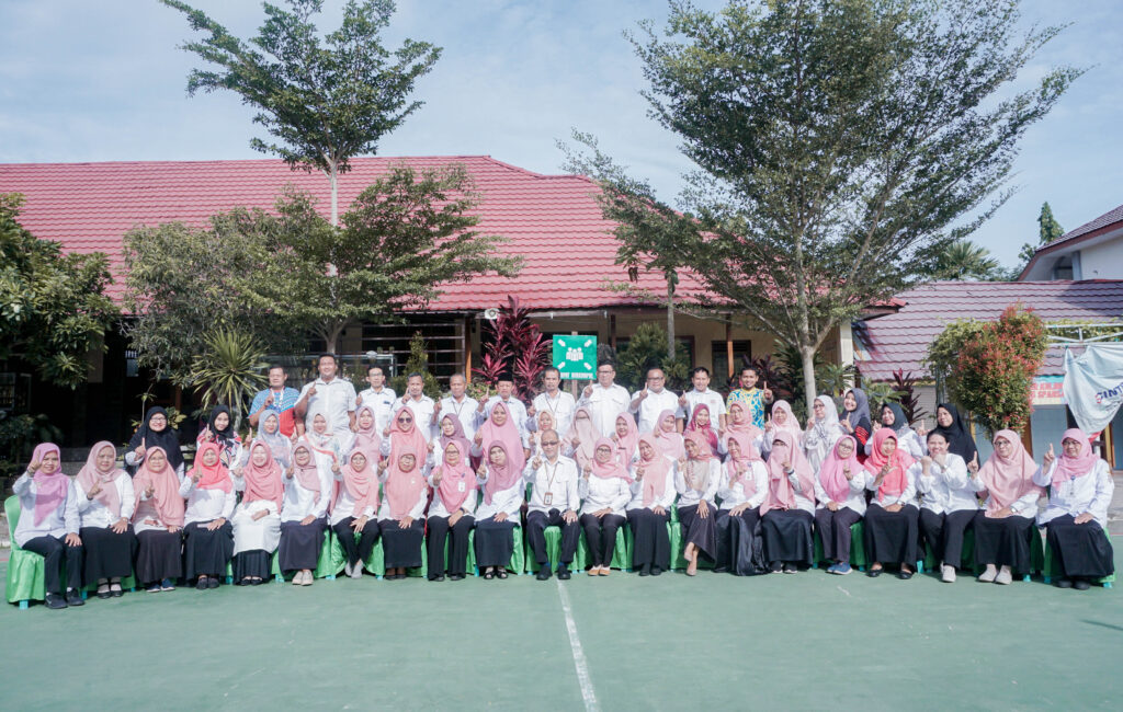 Gedung utama SMP Negeri 1 Balikpapan